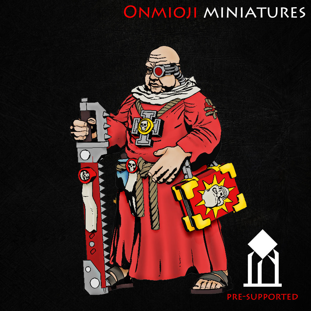 Space crusade Priest mit Cherubinen