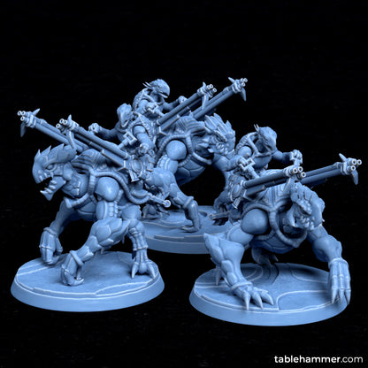 Heavy Toorts Tribarell ( 3 Miniaturen )