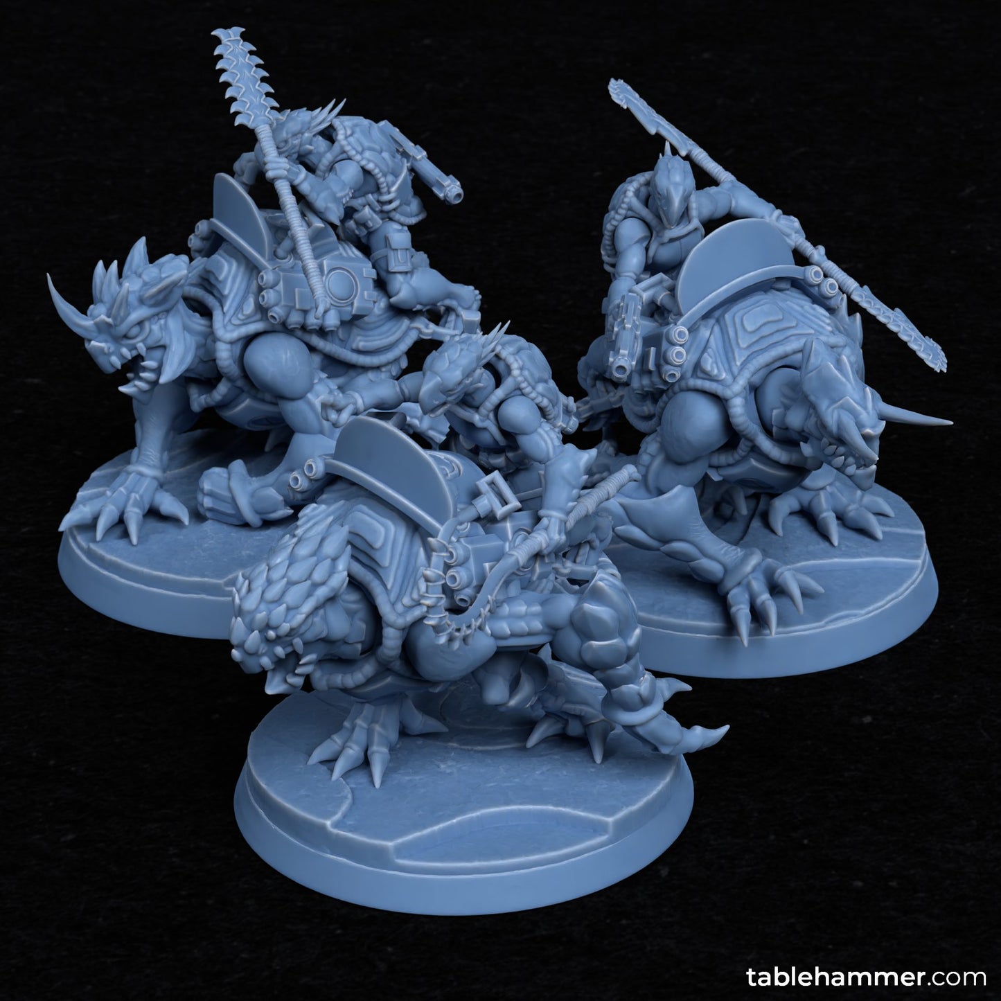 Chargers Heavy Toort Cavalry ( 3 Miniaturen )