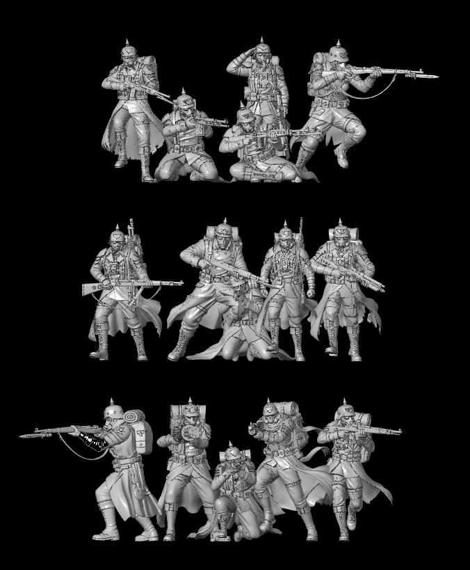 Trench Cannon Fodder ( STL )