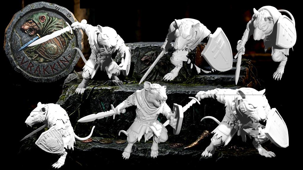 Vrakkin with Sword ( 6 Miniaturen )