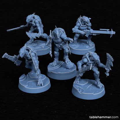 Toort Infantry  ( 9 Miniaturen )