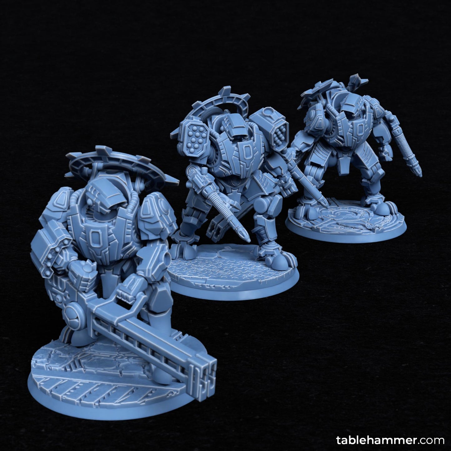 Lightbringer Warsuits ( 3 Miniaturen )