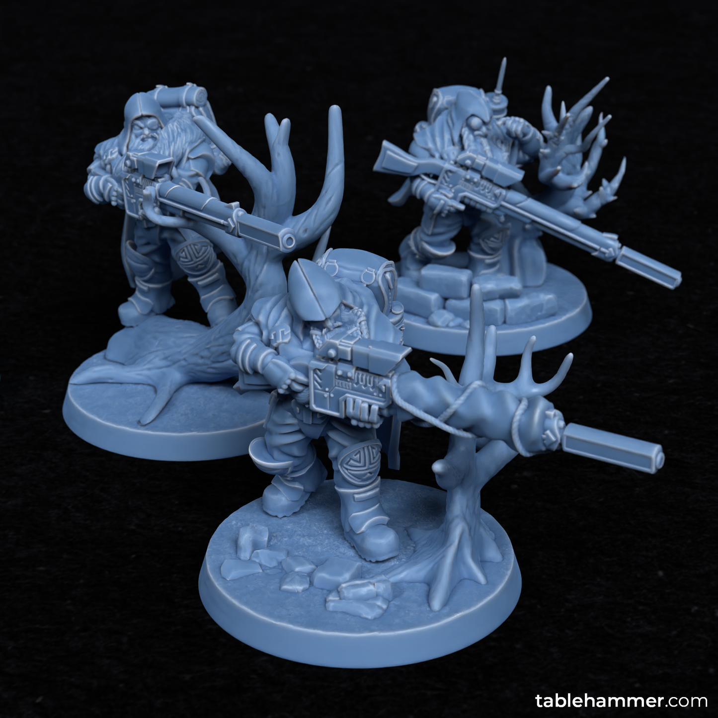 Space Dwarf Sniper Scouts ( 4 Miniaturen )