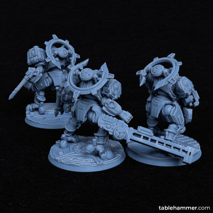 Lightbringer Warsuits ( 3 Miniaturen )