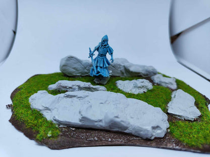 Crystal Undead aus klarem Resin ( 8 Miniaturen )