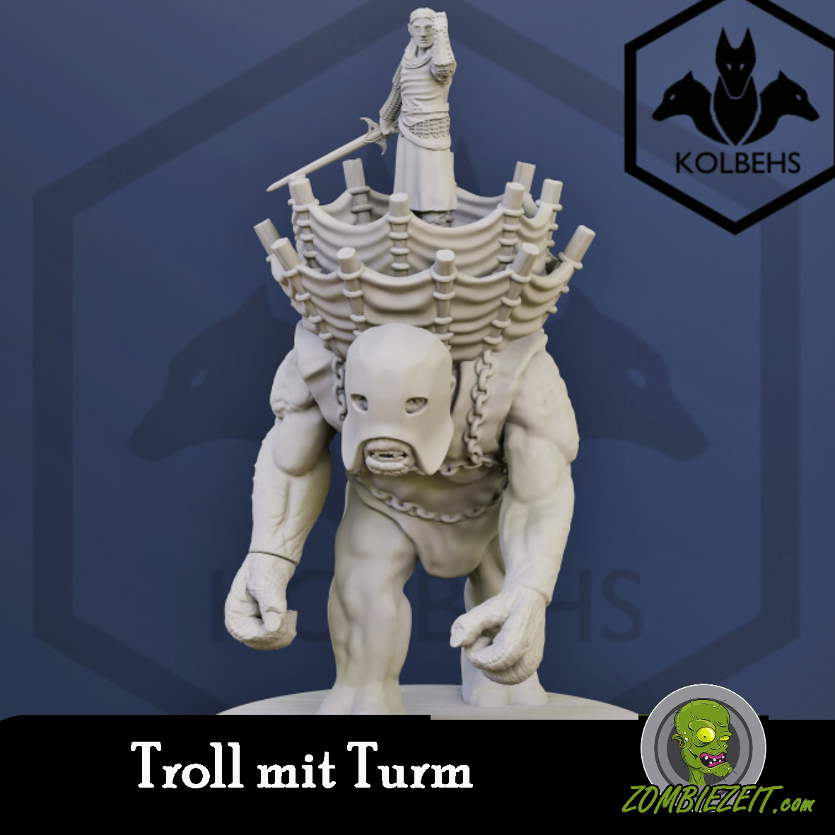 Troll mit Turm