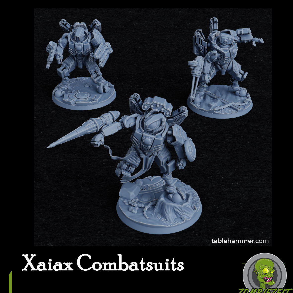 Xaiax Combatsuits 3 Miniaturen
