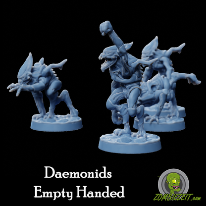 Daemonids Empty Handed 5 Miniaturen