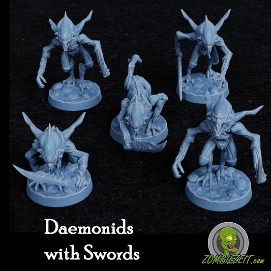 Daemonids with Sword 5 Miniaturen