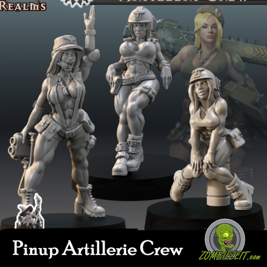 Pinup Artillerie Crew