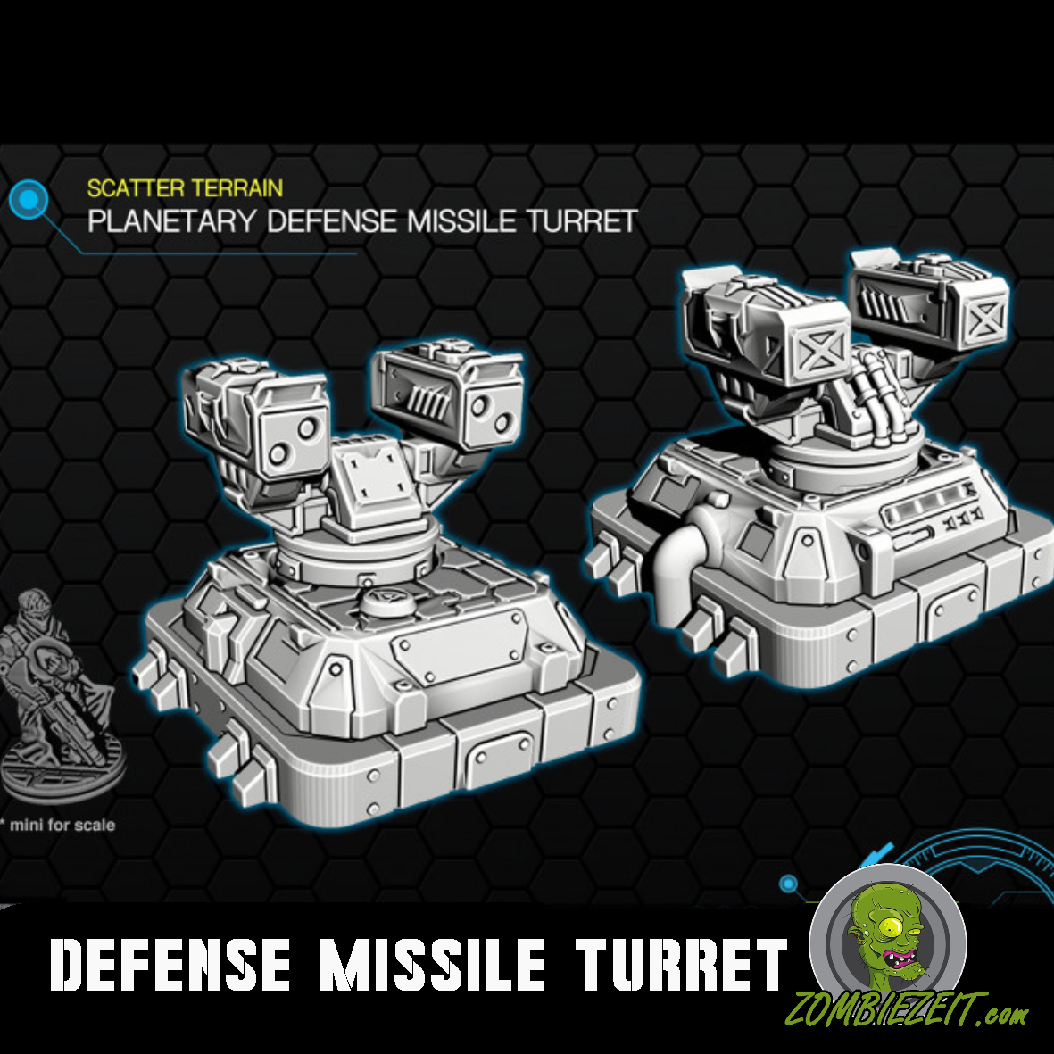 Planetary Defence Missile Turret