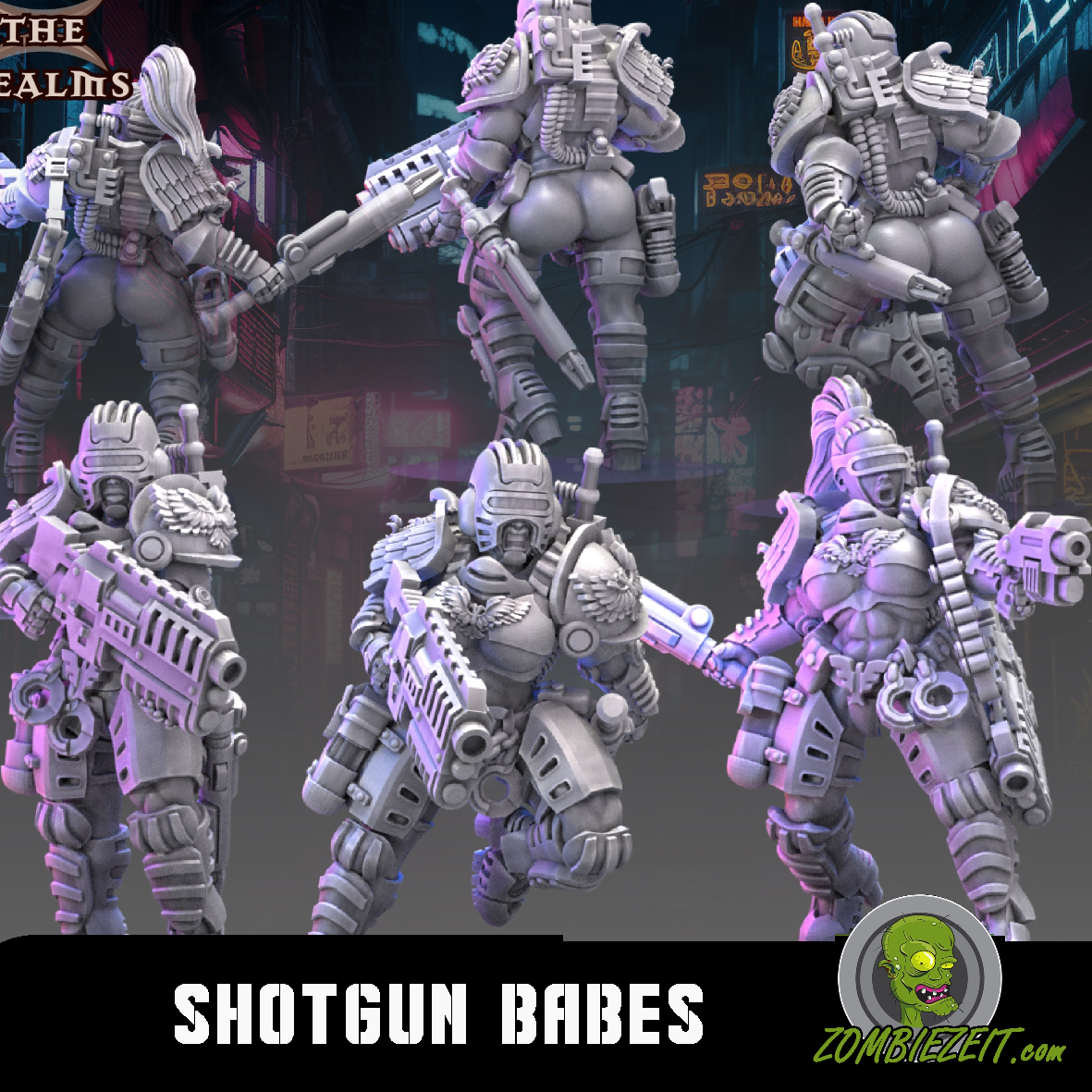 5 Shotgun Babes