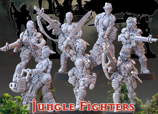 Jungle Fighter Bundle ( 11 Miniaturen )