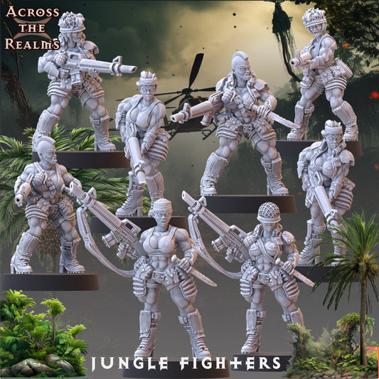 Jungle Fighter ( 8 Miniaturen )