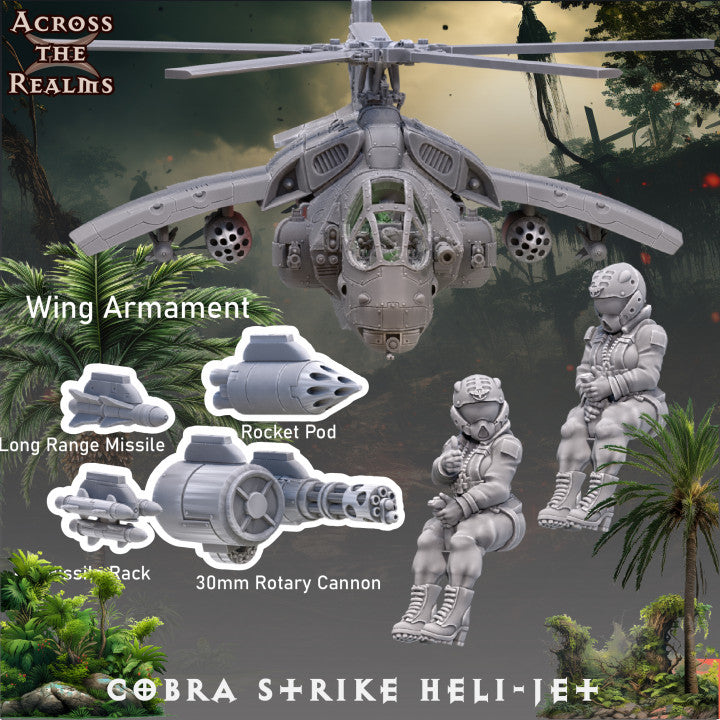 Cobra Helijet mit rotierbarer Flugbase