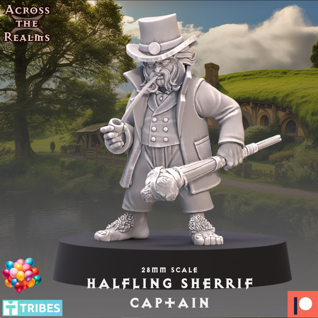 Halfling Sheriffs ( 4 Miniaturen )