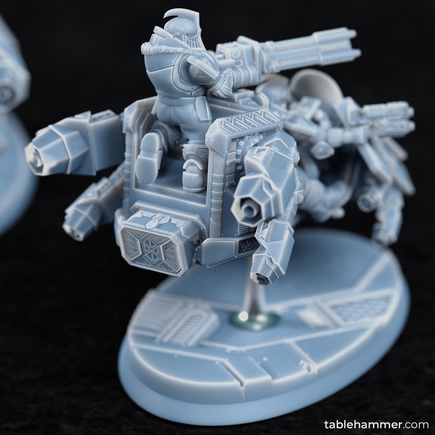 "Spearhead Cavalry" – Space dwarf bikers ( 3 Miniaturen )