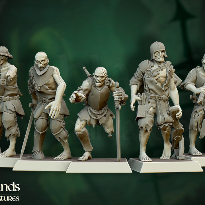 Zombies ( 5 Miniaturen )