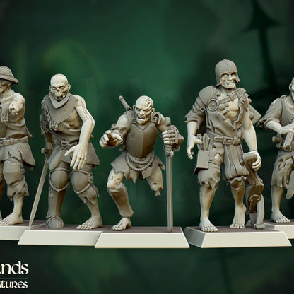 Zombies ( 5 Miniaturen )