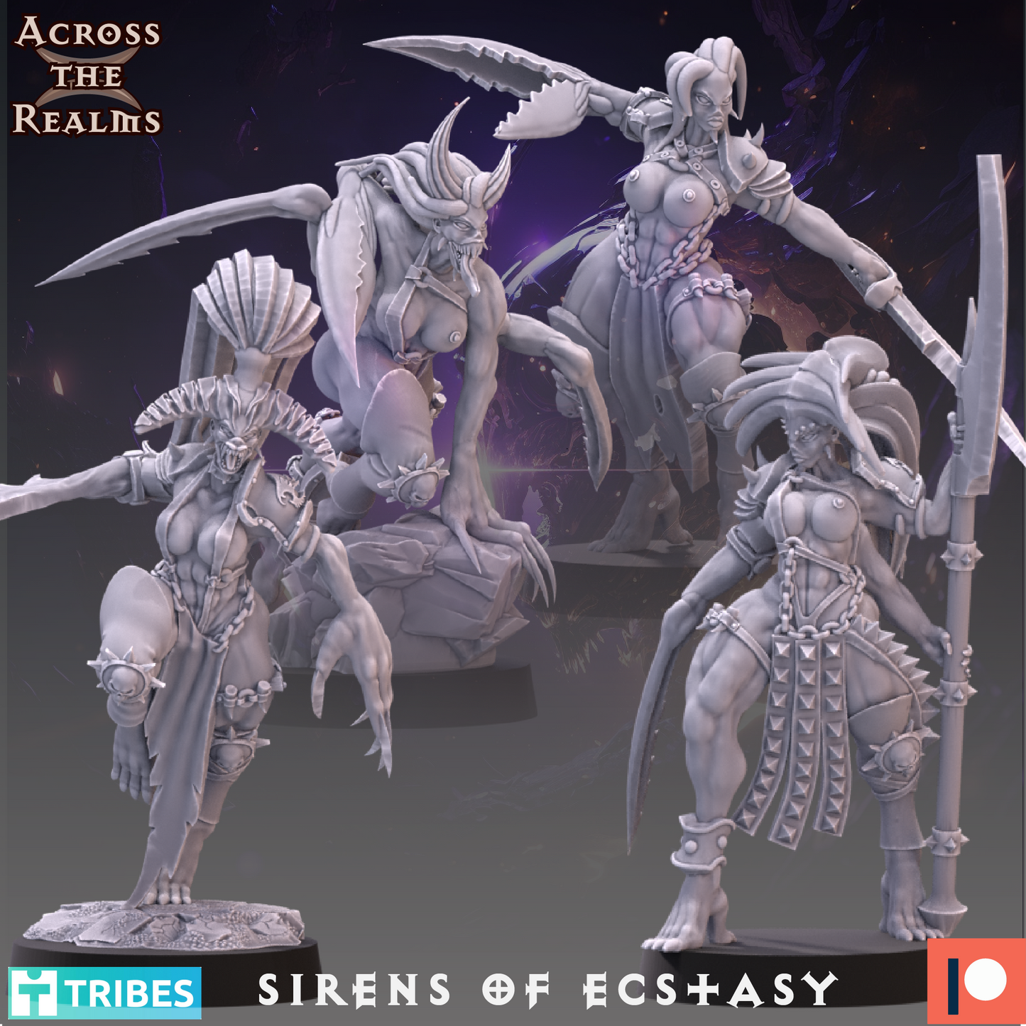 Sirens of Ecstasy ( 4 Miniaturen ) NSFW