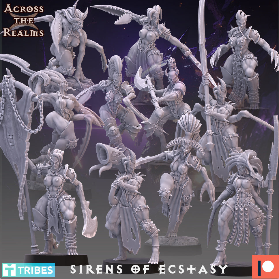 Sirens of Ecstasy ( 11 Miniaturen ) NSFW