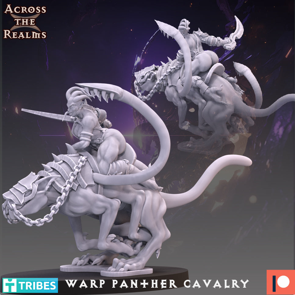 Warp Panther Cavalry ( 2 Miniaturen )