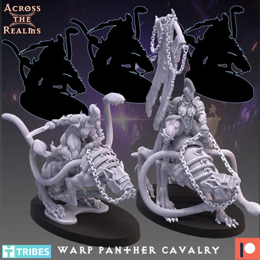 Warp Panther Cavalry ( 2 Miniaturen )