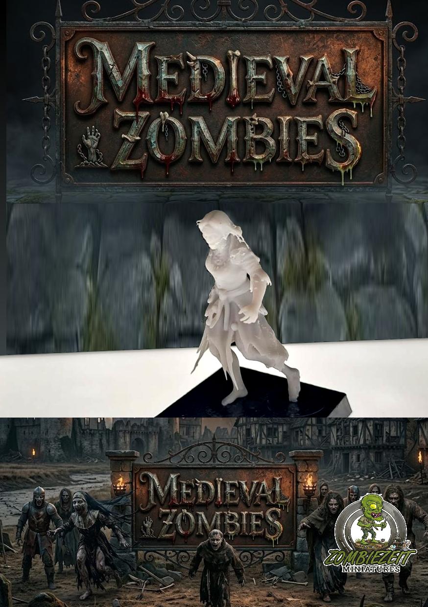 Medieval Undead ( 18 Miniaturen )