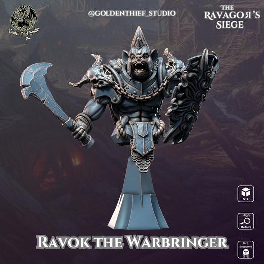 Ravok The Warbringer Büste