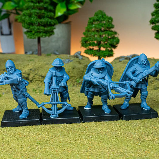 Gallia Shooters: Crossbowmen ( 4 Miniaturen )