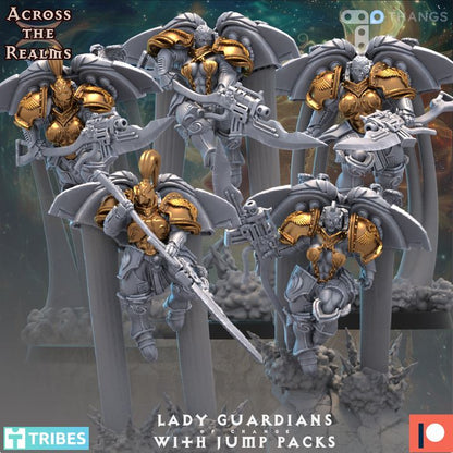 Lady Guardians with Jump Packs ( 5 Miniaturen )