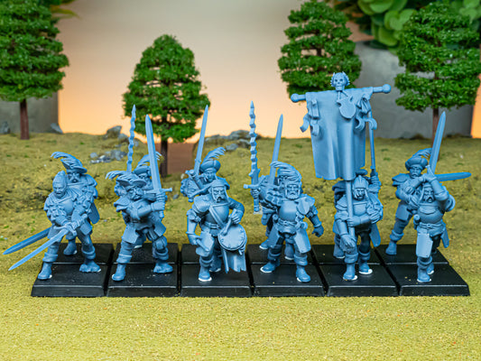 Sunland Landsknechts Core Units ( 10 Miniaturen )