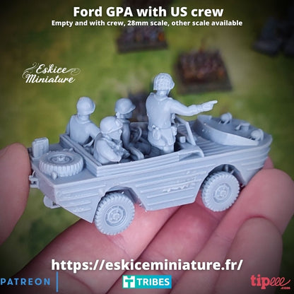 Ford GPA amphibious car  ( 2 Miniaturen )