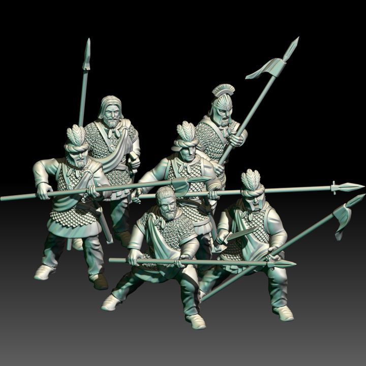 Pikemen ( 6 Miniaturen )