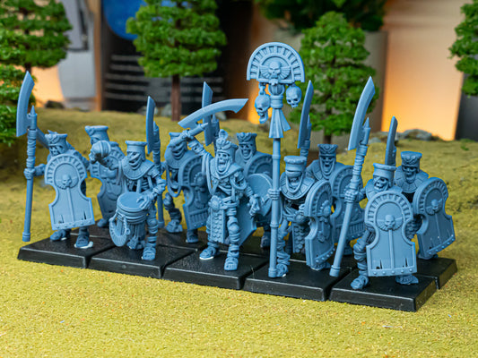 Ancient Guard with Halberds ( 7 Miniaturen )