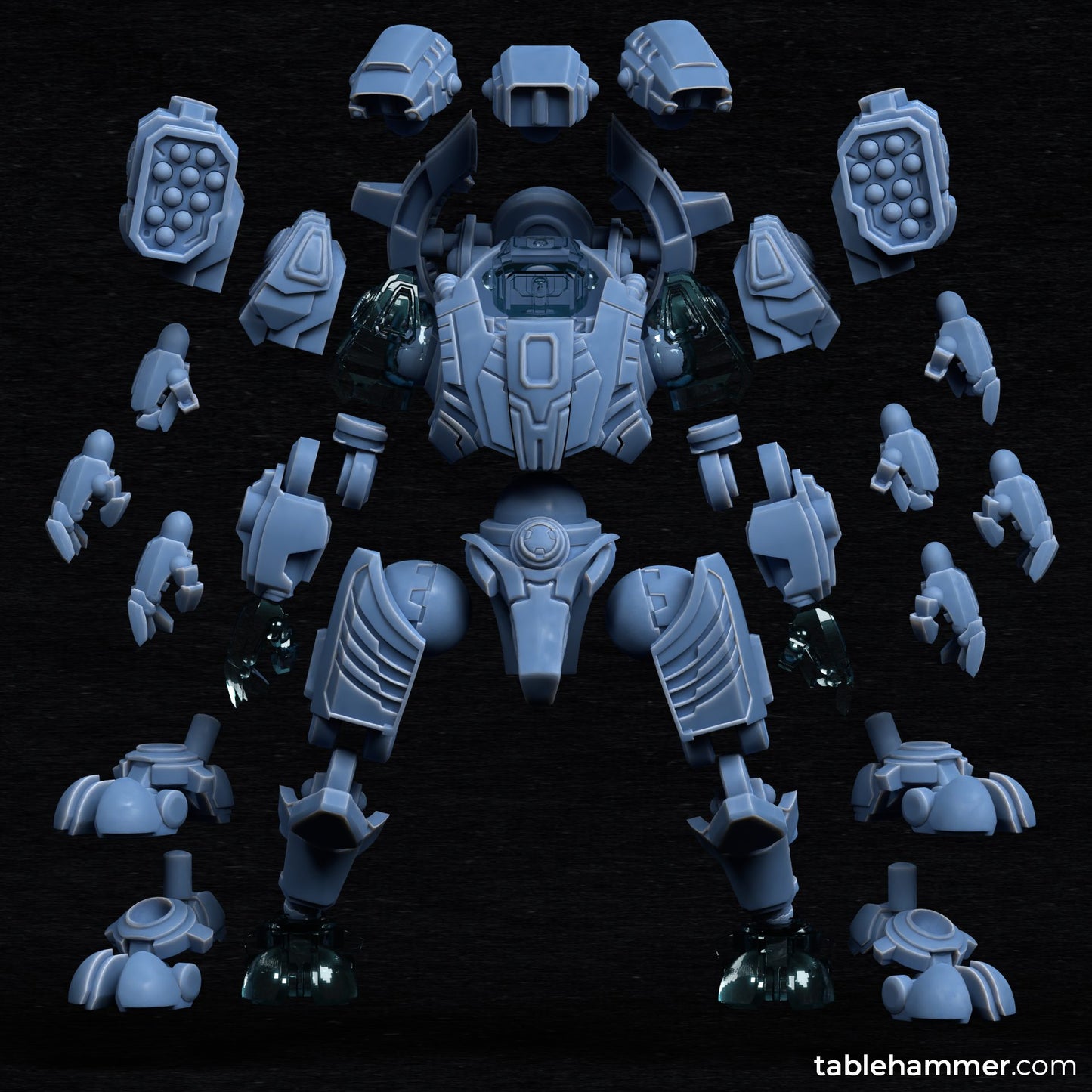 Lightbringer Warsuits ( 3 Miniaturen )