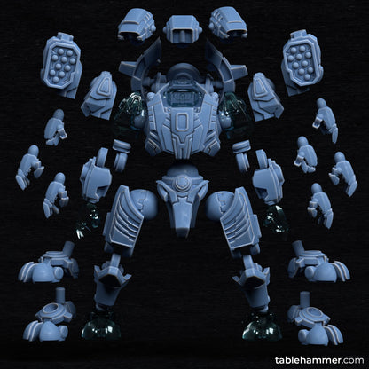 Lightbringer Warsuits ( 3 Miniaturen )