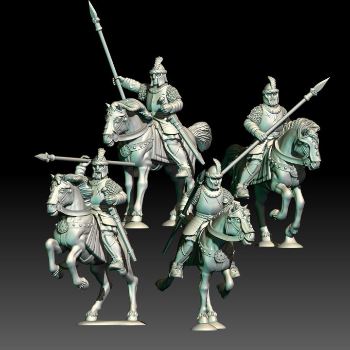 Northenr Knights ( 4 Miniaturen )