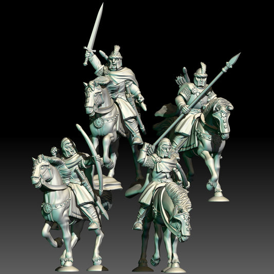 Rangers mounted ( 4 Miniaturen )