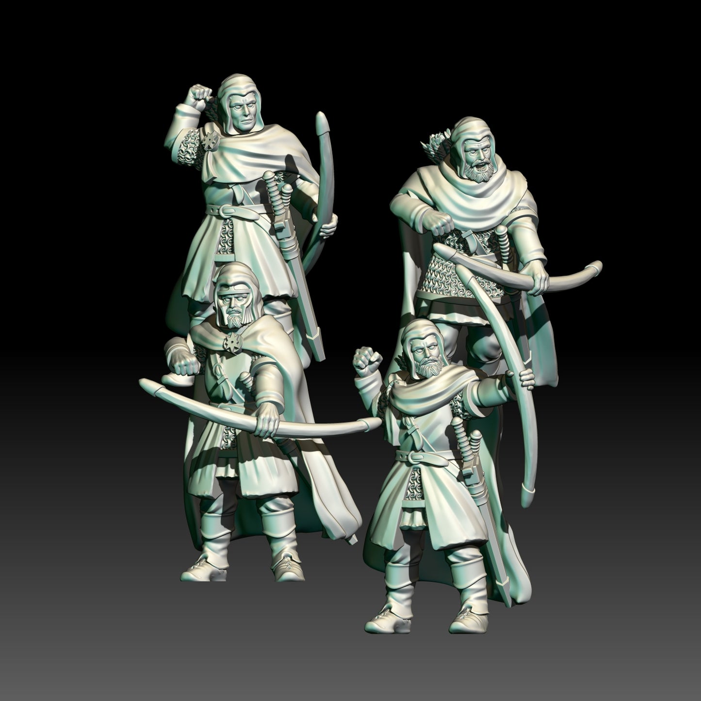 Rangers with Bows ( 4 Miniaturen )