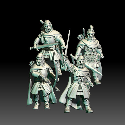 Rangers with Swords ( 4 Miniaturen )