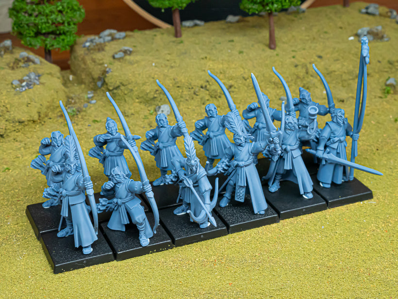 Aegean Elves Mounted Lances Core Units ( 5 Miniaturen )