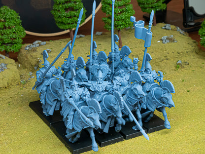 Aegean Elves Mounted Lances Core Units ( 5 Miniaturen )