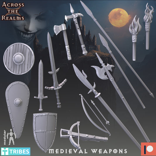 Medieval Weapons ( 16 Teile )