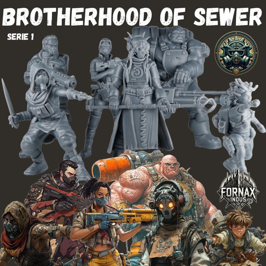 Sewer Brotherhood ( 6 Miniaturen )