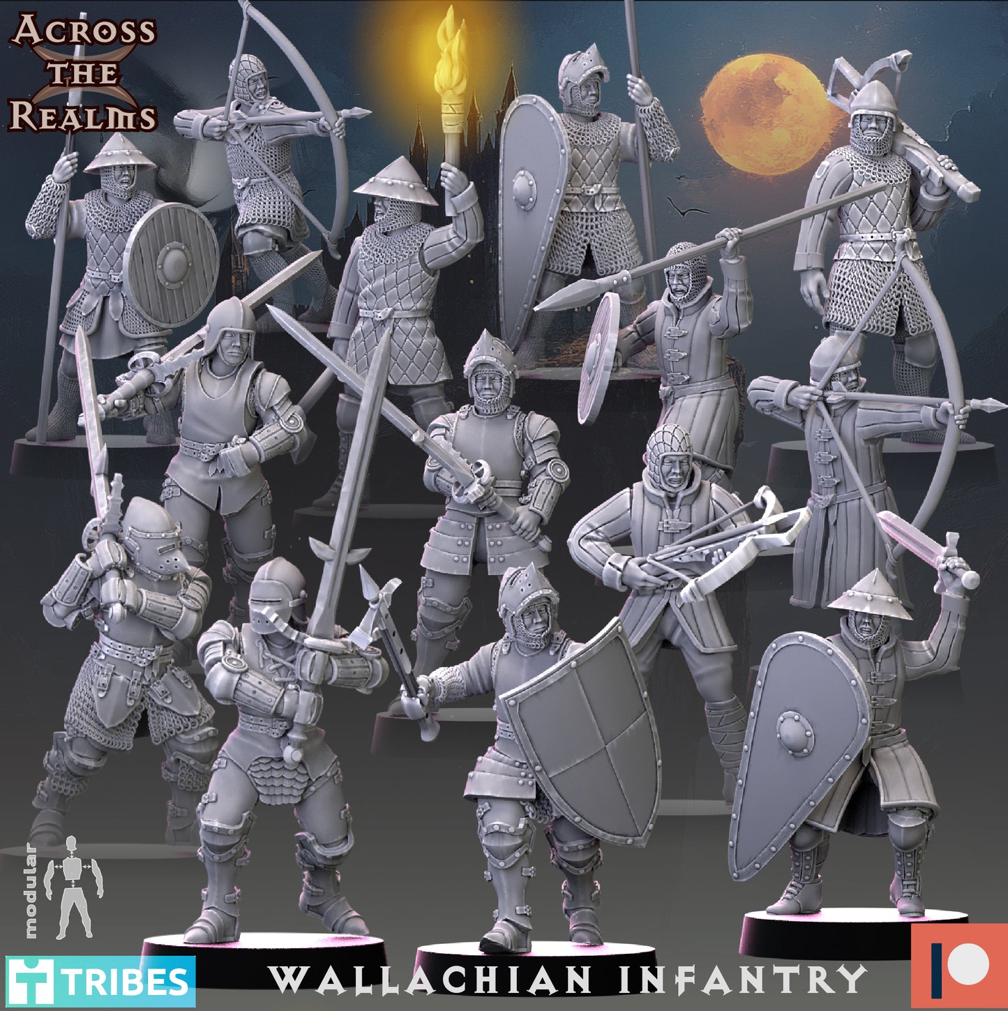 Wallachian Infantry ( 12 Miniaturen ) ( modular )