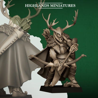 Feral Elf Highborn ( 2 Miniaturen )