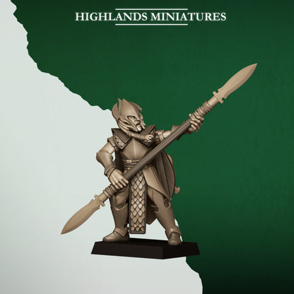Feral Spearmen ( 10 Miniaturen )