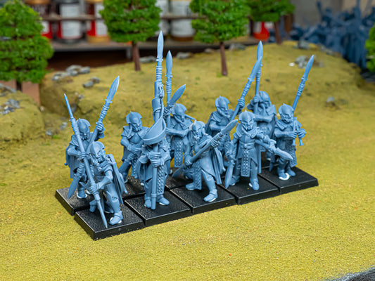 Feral Spearmen ( 10 Miniaturen )